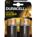 Duracell Alkalin D Büyük Boy Pil 2'li Paket